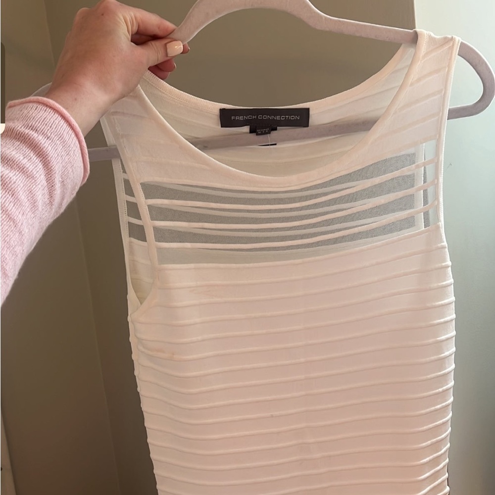 french connection white dress